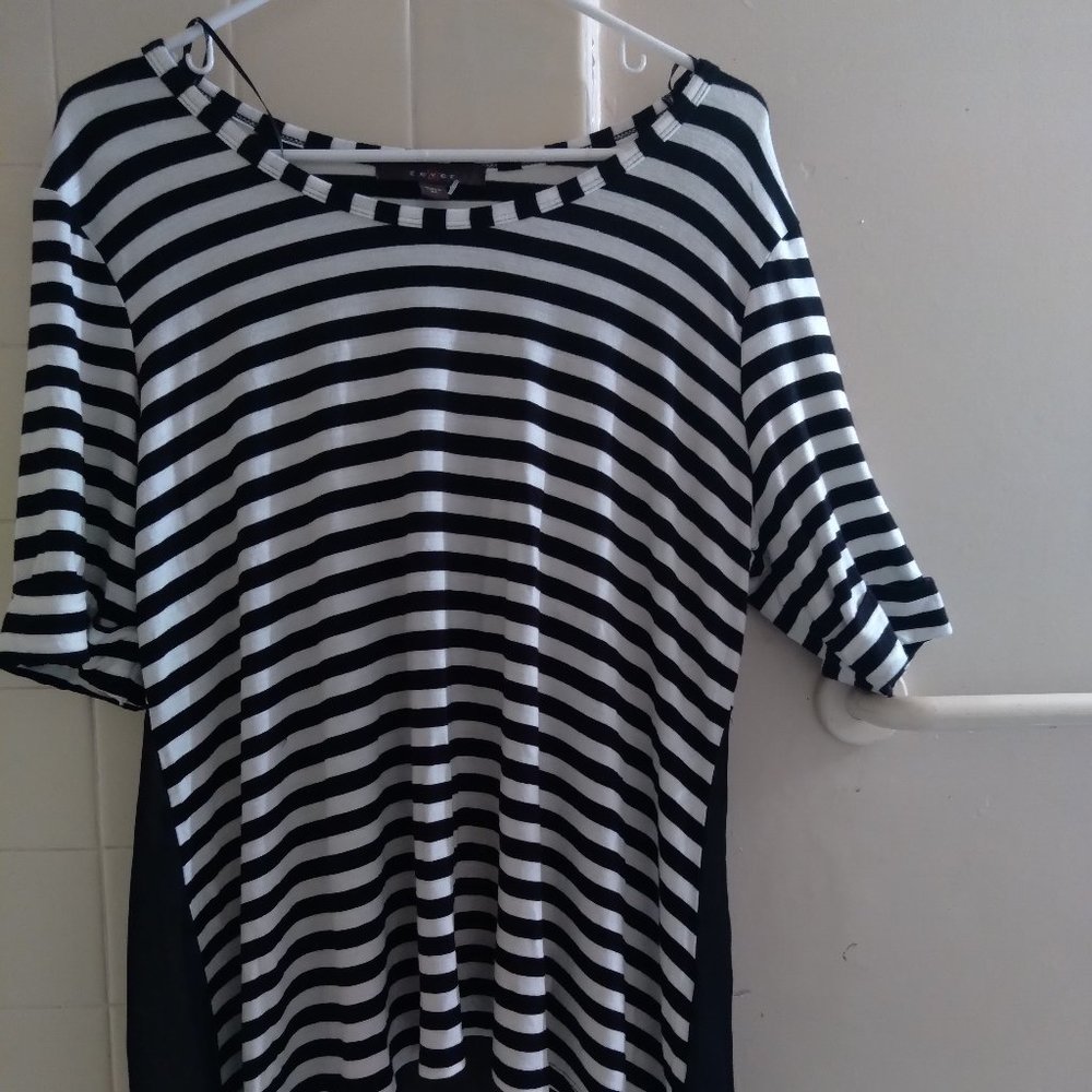 Size XL Striped Blouse By Fever